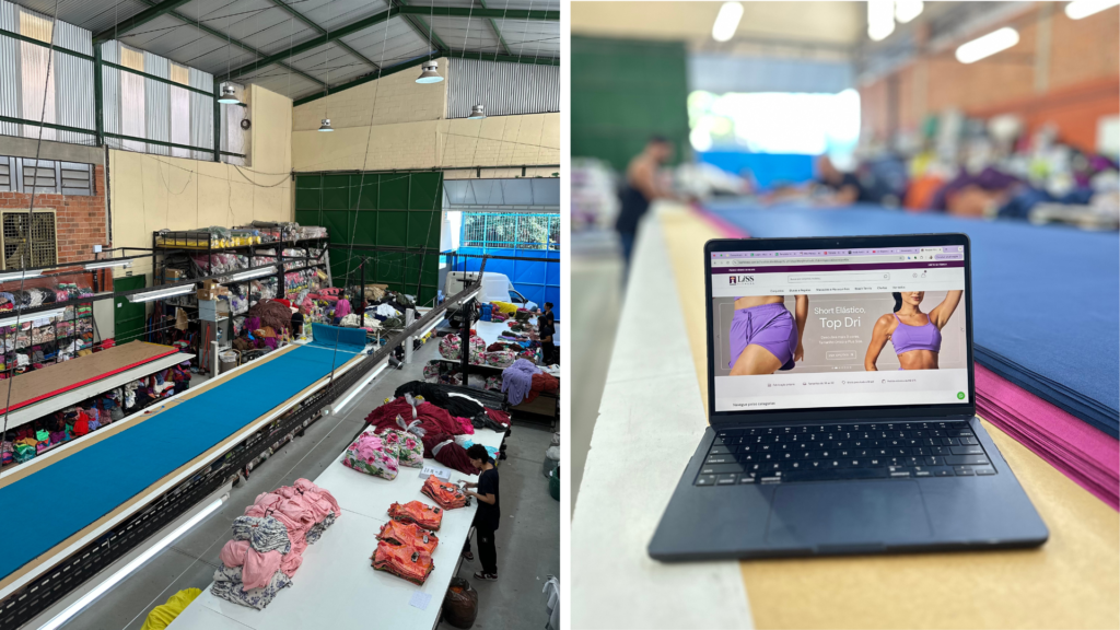 produção de roupas fitness direto da fábrica
